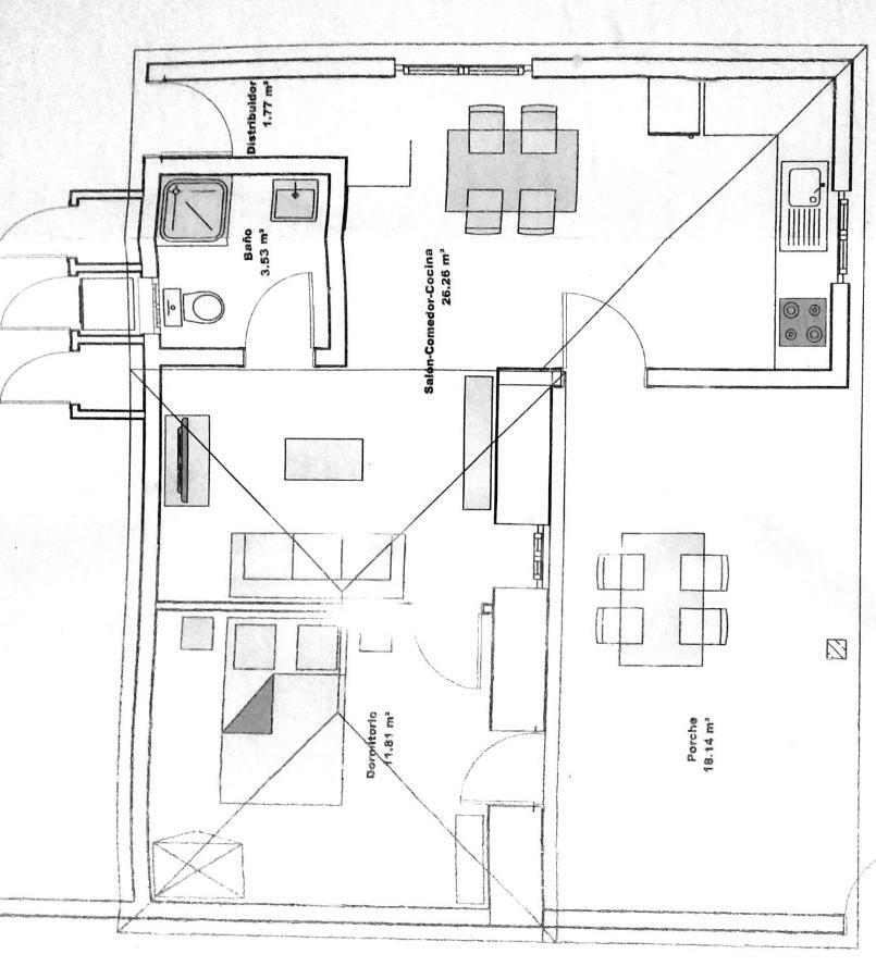 La Casa De La Cartita Vila Puntagorda Exterior foto